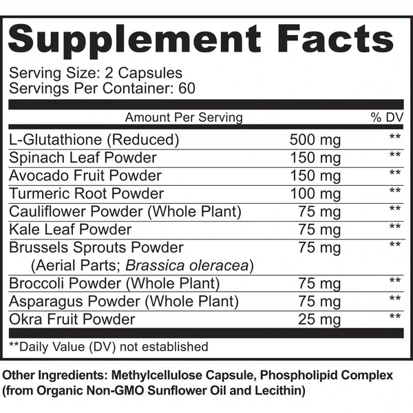 liposomal glutathione ingredients Supplement CODEAGE Liposomal Glutathione, 60 ct,