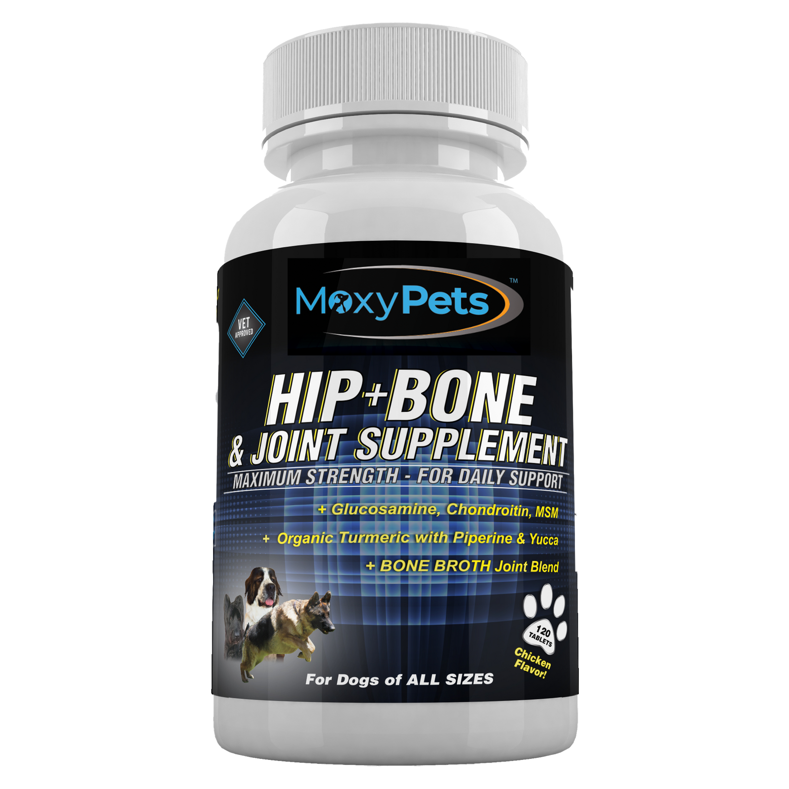 Moxypets hip and bone supplements