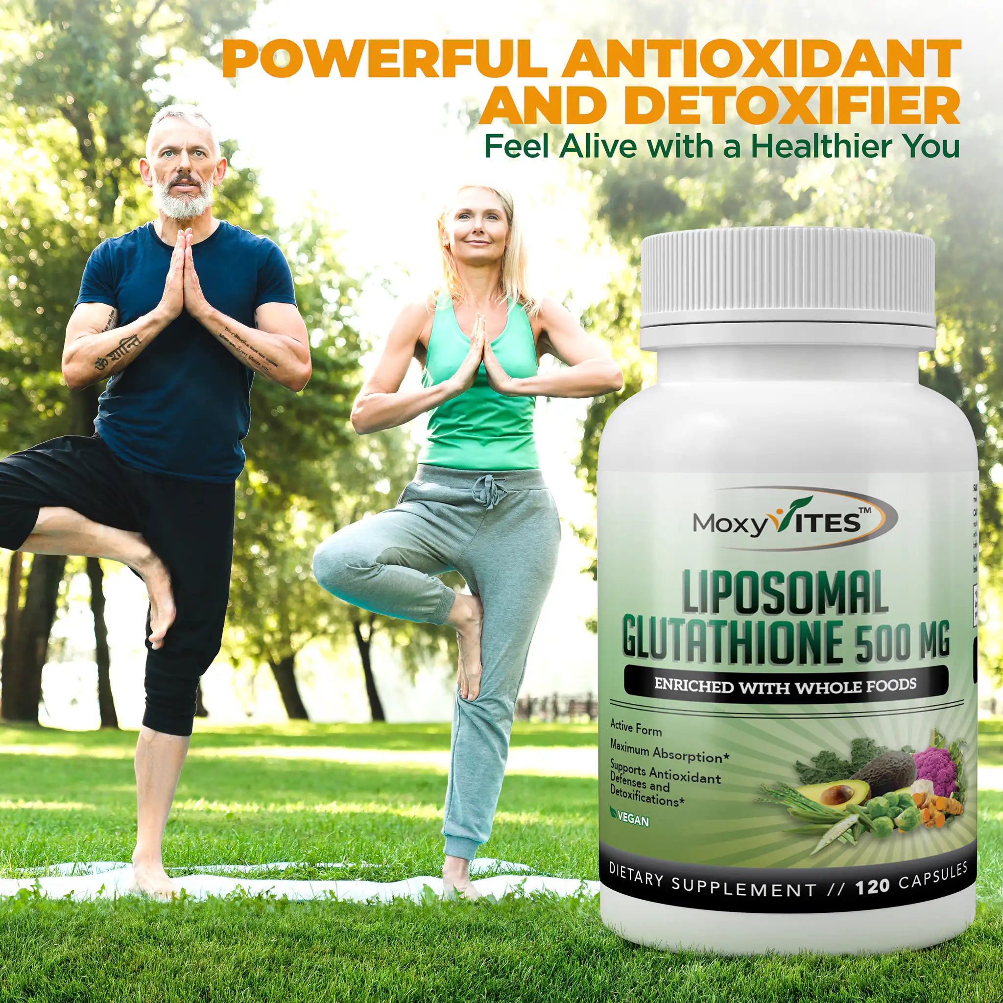 moxyvites liposomal glutathione supplement Liposomal Glutathione 500mg: Pure Active Form