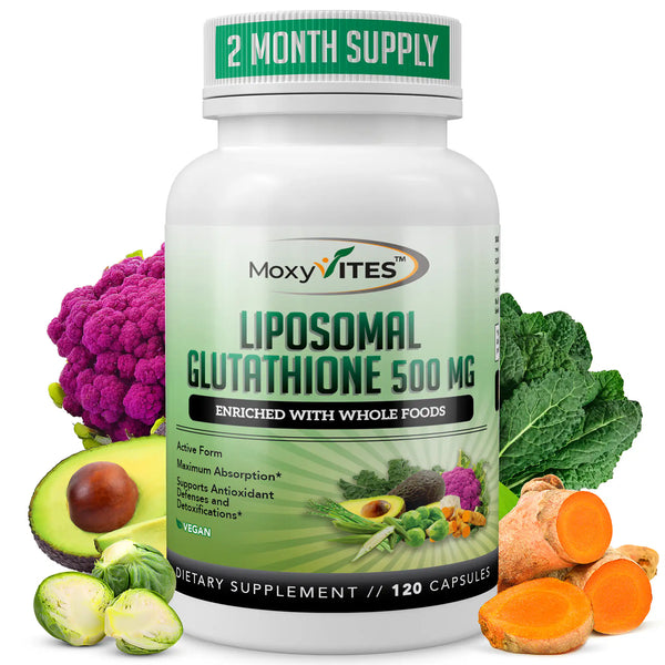 Liposomal Glutathione 500mg: Pure Reduced Active Form