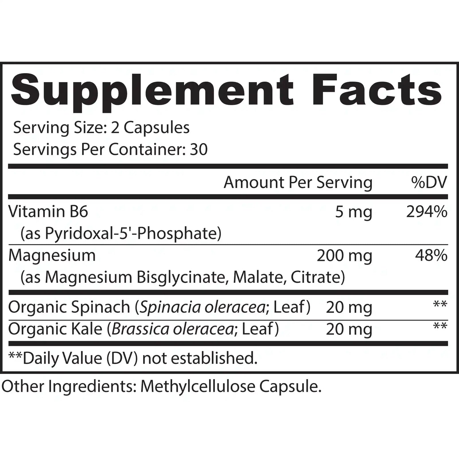Supplement bottle labeled 'MagniRise Magnesium Complex' with green leaves on a white background