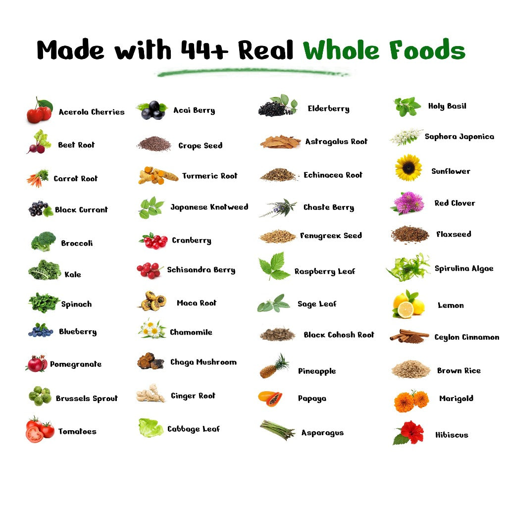 Multivitamin for Women, 44 real foods